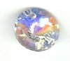 1 10mm Preciosa Crystal AB Rivoli Pendant