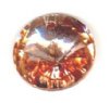 1 14mm Preciosa Capri Gold Rivoli Pendant