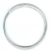 12 loops 1 3/4" Silver Plated Bracelet Memory Wire