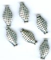 6 15x8mm Antique Si...