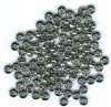 100 3x5mm UFO Gunmetal Metal Beads