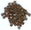 100 4x1mm Antique Copper Daisy Spacer Beads