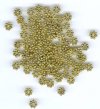 100 4x1mm Antique Gold Daisy Spacers