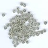100 4x1mm Antique Silver Daisy Spacer Beads