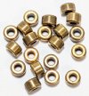 20, 4x6mm Antique Brass Roller Spacer Beads