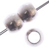 50 5x4.2mm Antique Silver Metal Spacer Beads