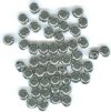 50 5x5mm Gunmetal Plated Rounded Edge Cube Beads