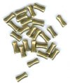 25 7x4mm Antique Brass Dog Bone Beads