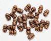 25, 7x5mm Antique C...