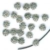 20 7x7mm Antique Si...