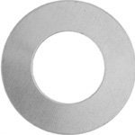 1 25mm German Silver Round Stamping Ring Blank
