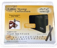 Metal Complex 3mm Uppercase Elegant Stamp Kit