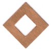 1 17x17mm Copper Open Square Stamping Blank 