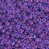 SB11-0352 22g of Fuchsia Lined Transparent Aqua 11/0 Miyuki Seed Beads