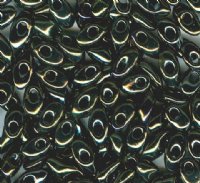LM0458 - 10 Grams Metallic Dark Copper 4x7mm Long Miyuki Magatama Drop Beads