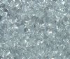 LM0131 - 10 Grams Transparent Crystal 4x7mm Long Miyuki Magatama Drop Beads