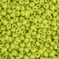 SB6-0416 22g of Opaque Chartreuse 6/0 Miyuki Seed Beads