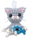 Miyuki 35mm Nini The Cat Mascot Charm Beading Kit
