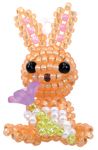 Miyuki 35mm Flora The Rabbit Mascot Charm Beading Kit