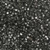 SB18-0401 20 grams of 1.8x1.8mm Opaque Black Miyuki Cube Beads