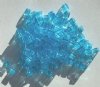 10 grams of 4x4mm Transparent Aqua Miyuki Cubes