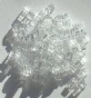 10 grams of 4x4mm Transparent Crystal Miyuki Cubes