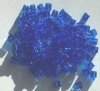 10 grams of 4x4mm Transparent Sapphire Miyuki Cubes