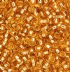 SB11-0003 22g of Silverlined Gold 11/0 Miyuki Seed Beads