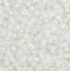 SB11-0284 22g of White Lined Crystal AB 11/0 Miyuki Seed Beads