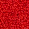 SB11-0407 22g of Opaque Red Vermillion 11/0 Miyuki Seed Beads