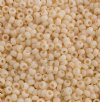 SB11-0492 22g of Opaque Matte Dark Cream 11/0 Miyuki Seed Beads