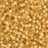 SB11-0578 22g of Silverlined Dyed Light Topaz Alabaster Opal 11/0 Miyuki Seed Beads