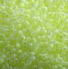 SB11-1119 22g of Neon Luminous Chartreuse Lined Crystal 11/0 Miyuki Seed Beads