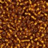 SB11-2422 22g of Silver Lined Topaz 11/0 Miyuki Seed Beads