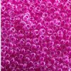 SB11-4302 22g of Neon Luminous Fuchsia Lined Crystal 11/0 Miyuki Seed Beads