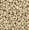 SB8-4201 22g of Duracoat Galvanized Silver 8/0 Miyuki Seed Beads
