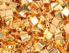 TL0191 5.2 Grams Metallic Gold Two Hole Miyuki Tila Beads
