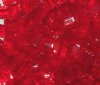 TL0140 5.2 Grams Transparent Red Two Hole Miyuki Tila Beads