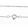 18 inch Silver Plate Serpentine Chain