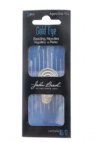 Pack of 9, #10 & #12 Gold Eyed Beading Needles
