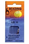 Pack of 6, #10 Pony Beading Needles