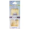 Pack of 6, #12 Sharps Gold Eyed Beading Needles