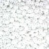 DUO503000 - 10 Grams Opaque Chalk White 2.5x5mm Super Duo Beads
