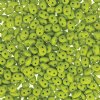 DUO-53410 - 10 Grams Opaque Light Green 2.5x5mm Superduo Beads