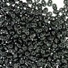 DUO-23980 - 10 Grams Opaque Black 2.5x5mm Superduo Beads