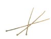 50, 2" 21ga Brass Patina Ball Pins
