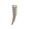 1, 33x9x6mm Antique Silver Eagle / Dragon Pendant Claw Pendant
