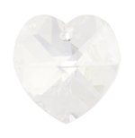 1 10mm Preciosa Argent Flare Heart