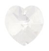 1 10mm Preciosa Argent Flare Heart
