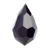 1, 12x20mm Preciosa Jet Tear Drop